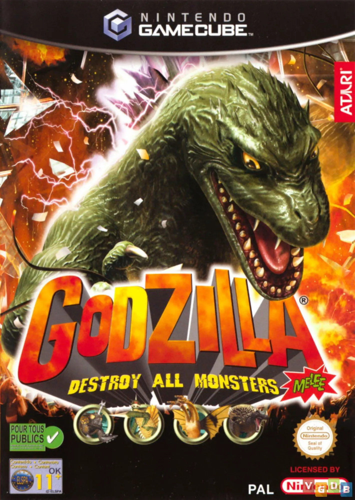 Godzilla: Destroy All Monsters Melee
